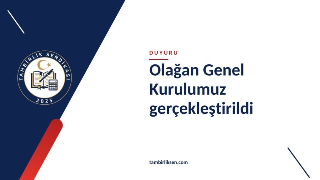 Olağan Genel Kurulumuz gerçekleştirildi. duyuru 3 genel kurul